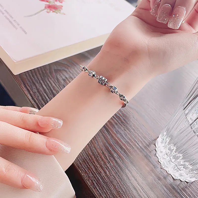 Nine Music S925 Silver Bracelets Women's-6
