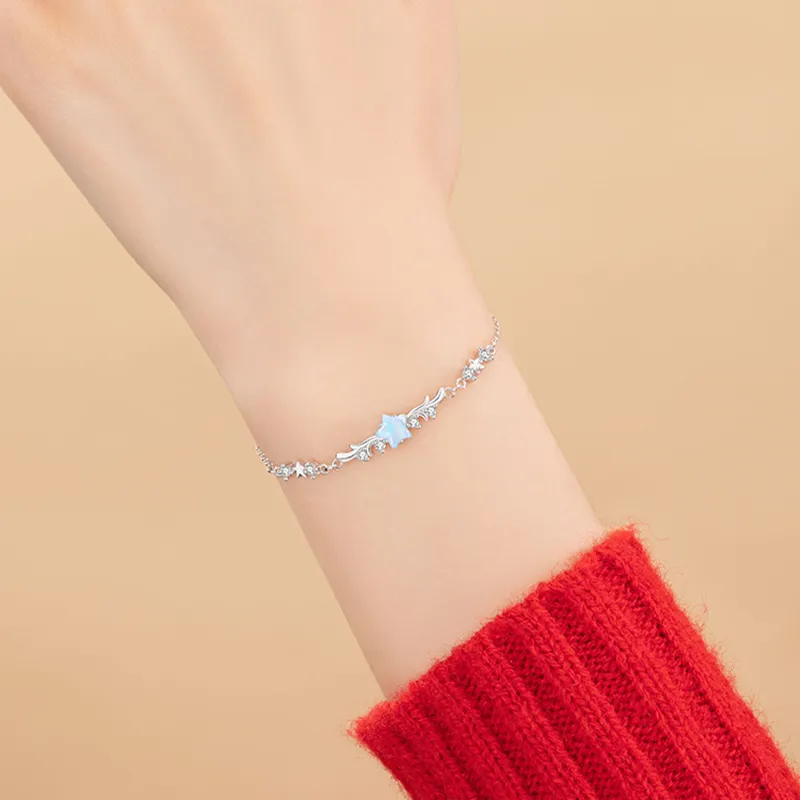 Nine Music S925 Silver Bracelets Women's-3
