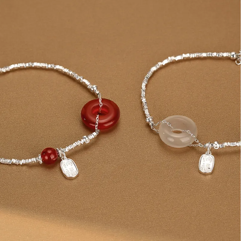Nine Music Chalcedony Bracelets Women's-4