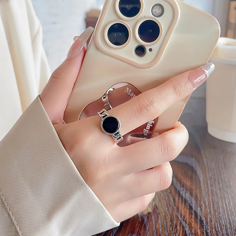 Nine Music S925 Silver Rings Men's-6