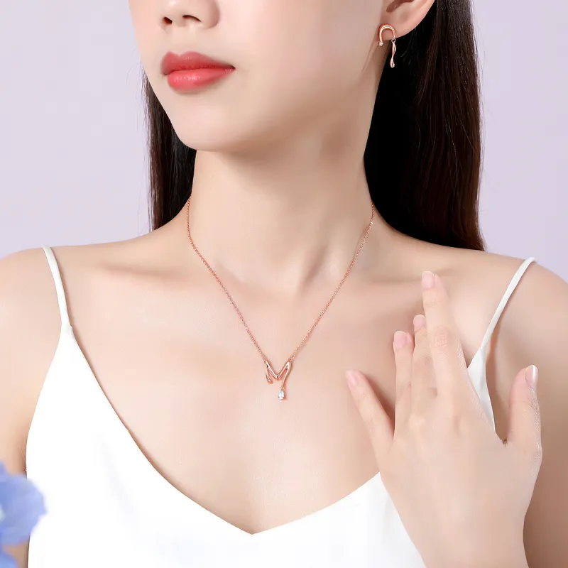 Nine Music S925 Silver Earrings Women's-3