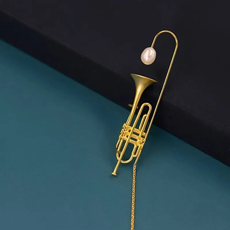 Nine Music S925 Silver Pearl Brooches Women's-3