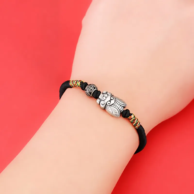 Nine Music 999 Fine Silver S925 Bracelets Unisex-8