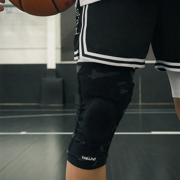 BALLHO Basketball Running Badminton Unisex Polyester Latex Thread Polyamide Elastane Knee Pads-6