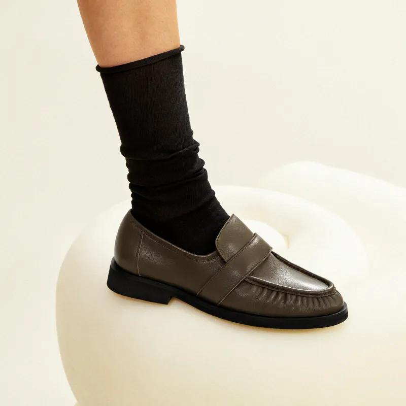 7or9 Hazelnut Pinecone Tower Beanie Shoes Women's Black-5