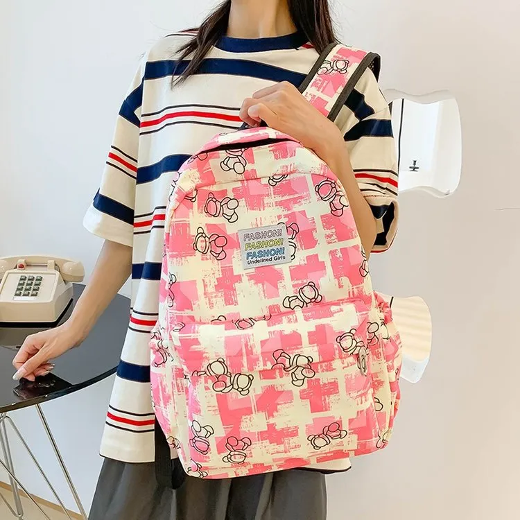 S.REPHEN Nylon Backpack Regular Unisex Multicolor-11