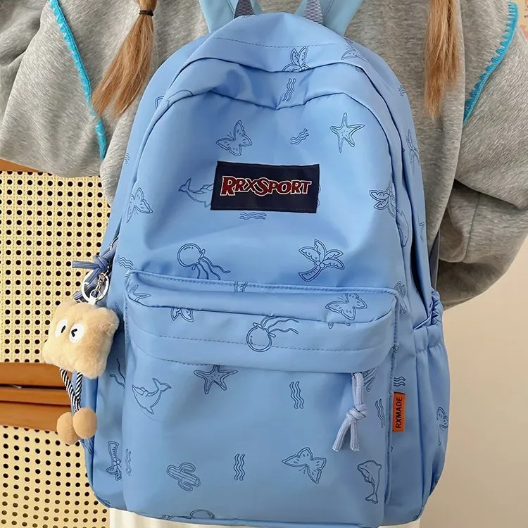 S.REPHEN Nylon Backpack Regular Unisex Multicolor-5