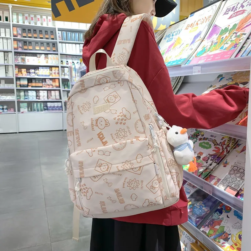 S.REPHEN Nylon Backpack Regular Unisex Multicolor-4