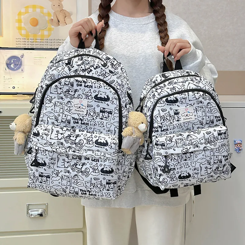 S.REPHEN Nylon Backpack Regular Unisex Multicolor-6