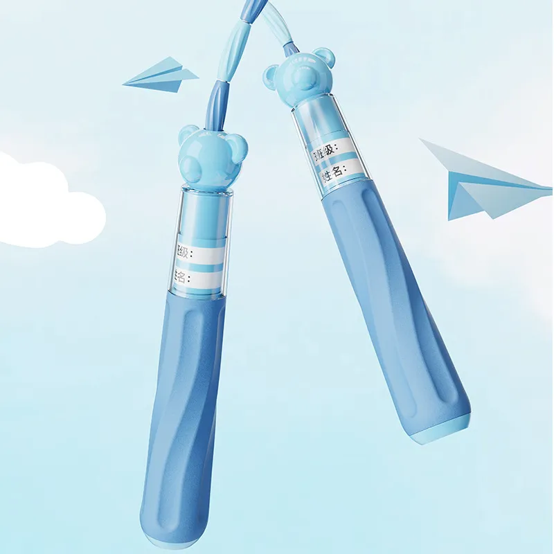 Enjoy The Birds Student Supply Non Countable Jump Ropes Kids TPE Rope, Polypropylene, Silicone, Controller-3