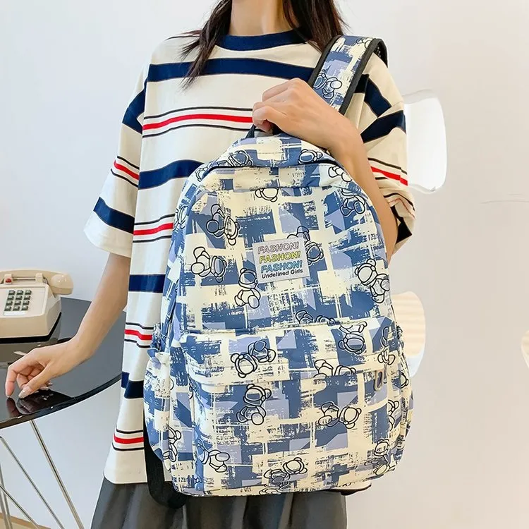 S.REPHEN Nylon Backpack Regular Unisex Multicolor-5