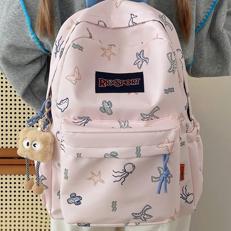 S.REPHEN Nylon Backpack Regular Unisex Multicolor-3
