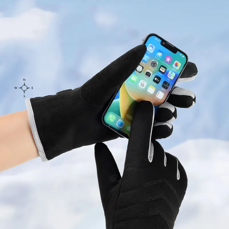 Enjoy The Birds Ski Gloves Gloves Unisex-3