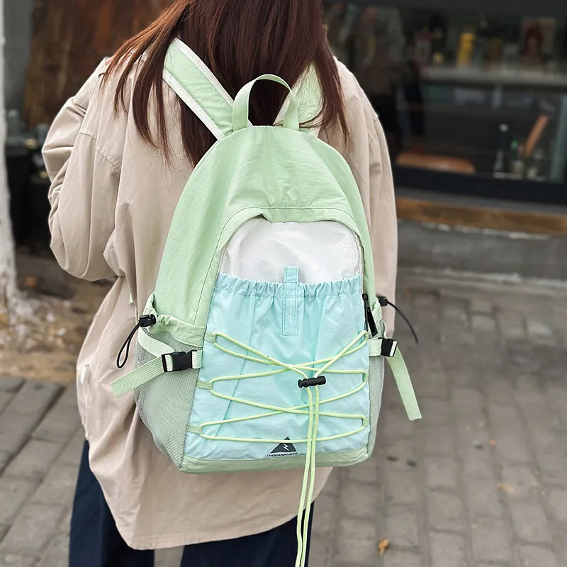 S.REPHEN Nylon Backpack Unisex Multicolor-2