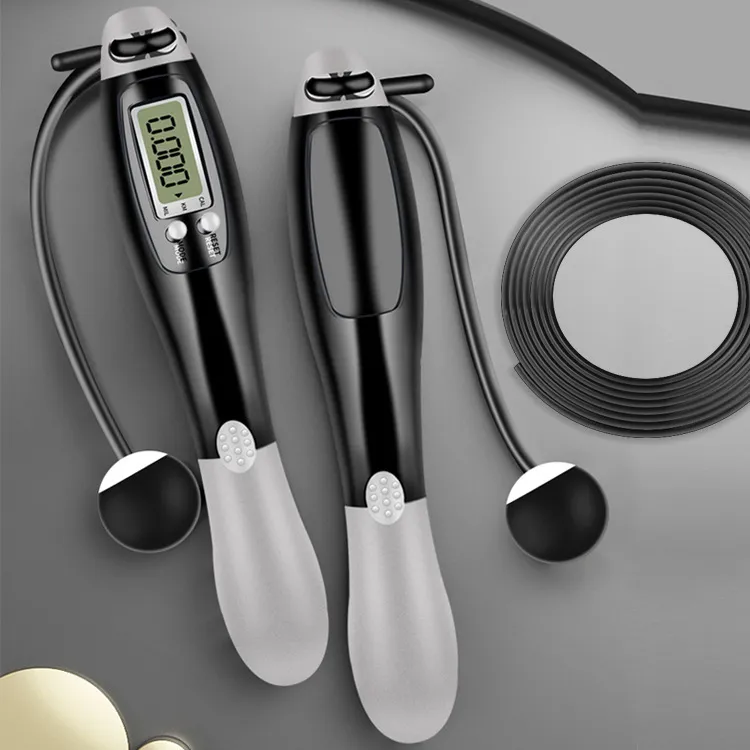 Enjoy The Birds Fitness Training Mechanical Counting Jump Ropes Unisex PVC Plastic Rope, ABS Plastic Controller-1
