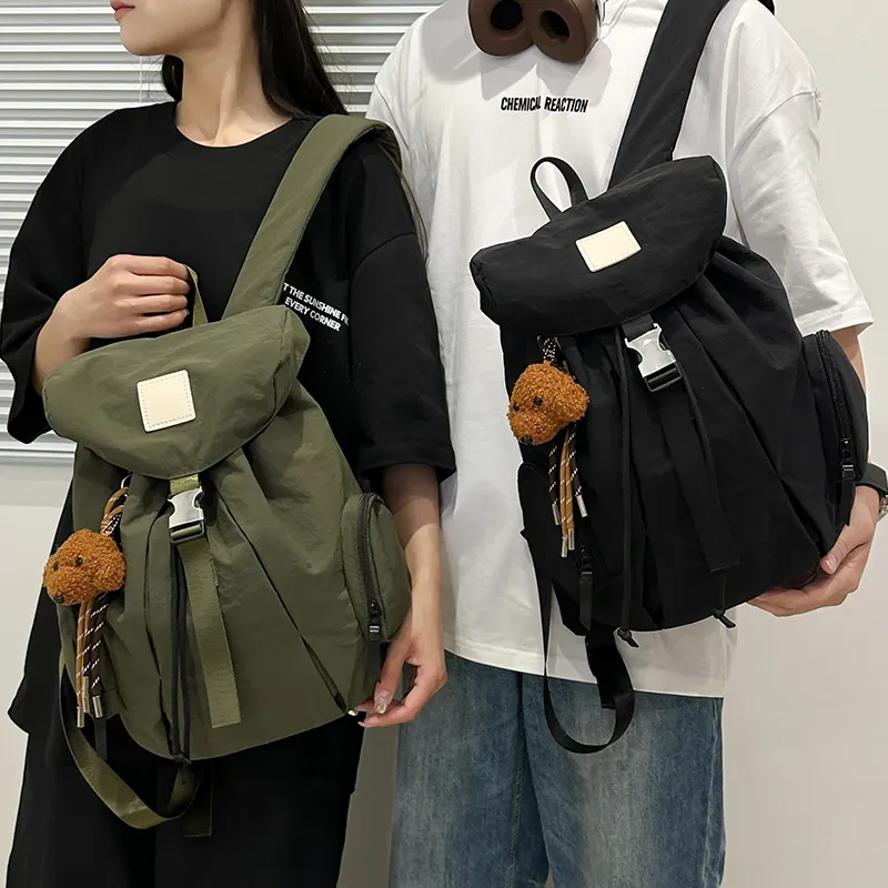 S.REPHEN Nylon Backpack Unisex Multicolor-1