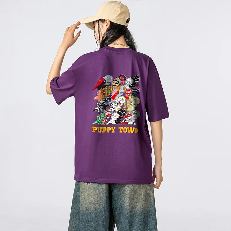 Puppytown T Shirts Unisex-13