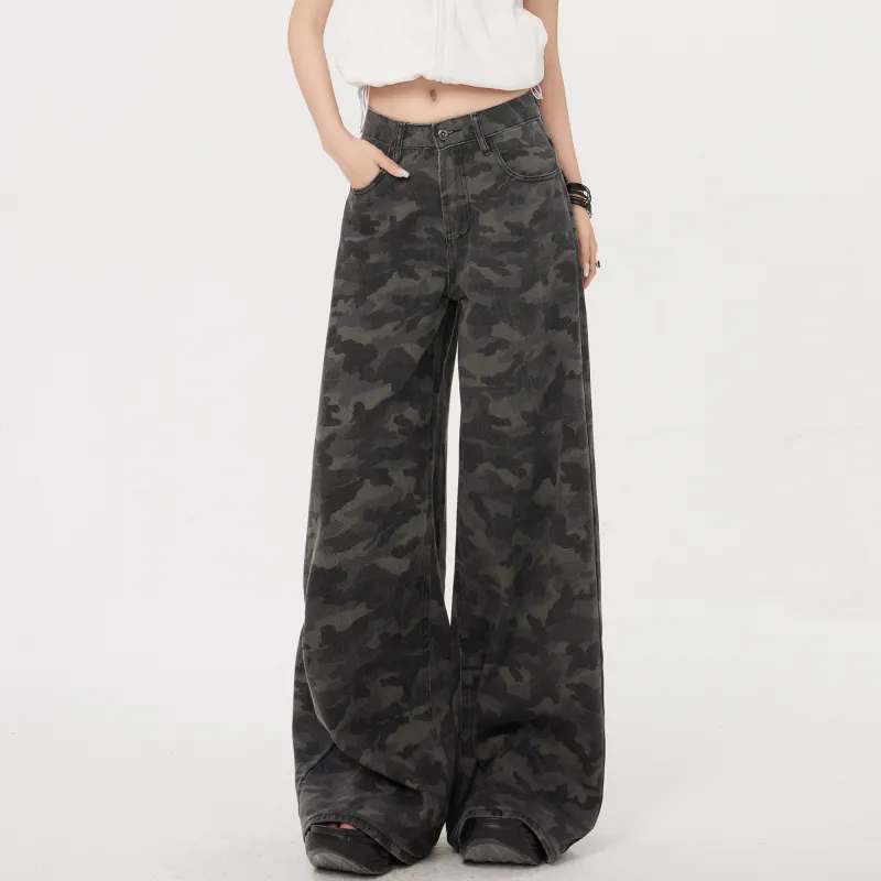 Puppytown Jeans Unisex Camouflage Gray-2
