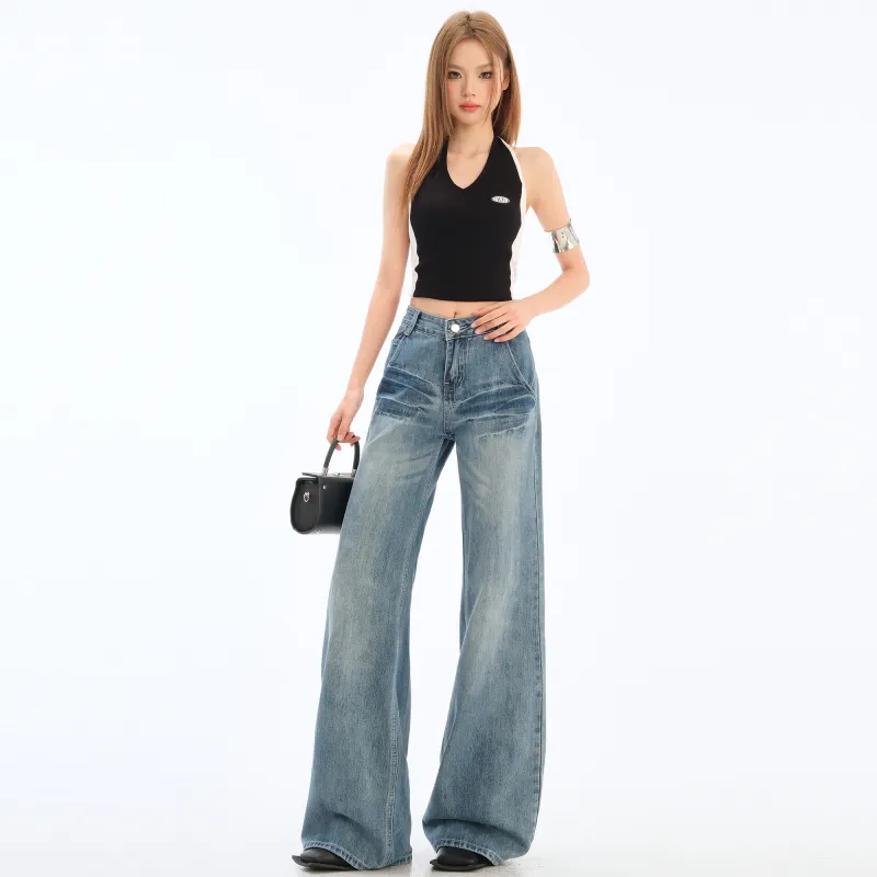 Puppytown Jeans Unisex Vintage Blue-1