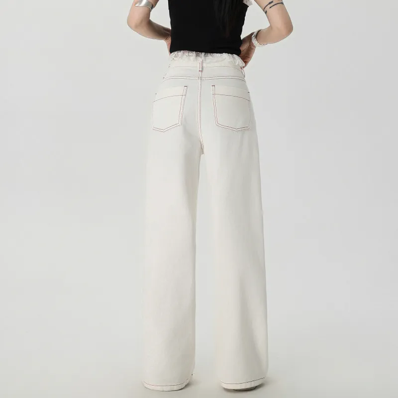 Puppytown Jeans Unisex White-1