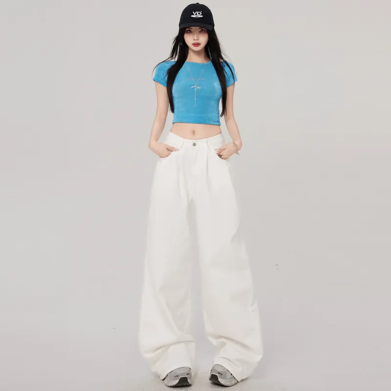 Puppytown Jeans Unisex White-1
