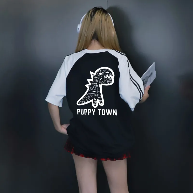 Puppytown T Shirts Unisex-4