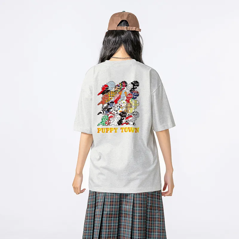 Puppytown T Shirts Unisex-7