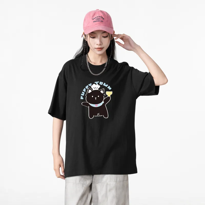 Puppytown T Shirts Unisex-2