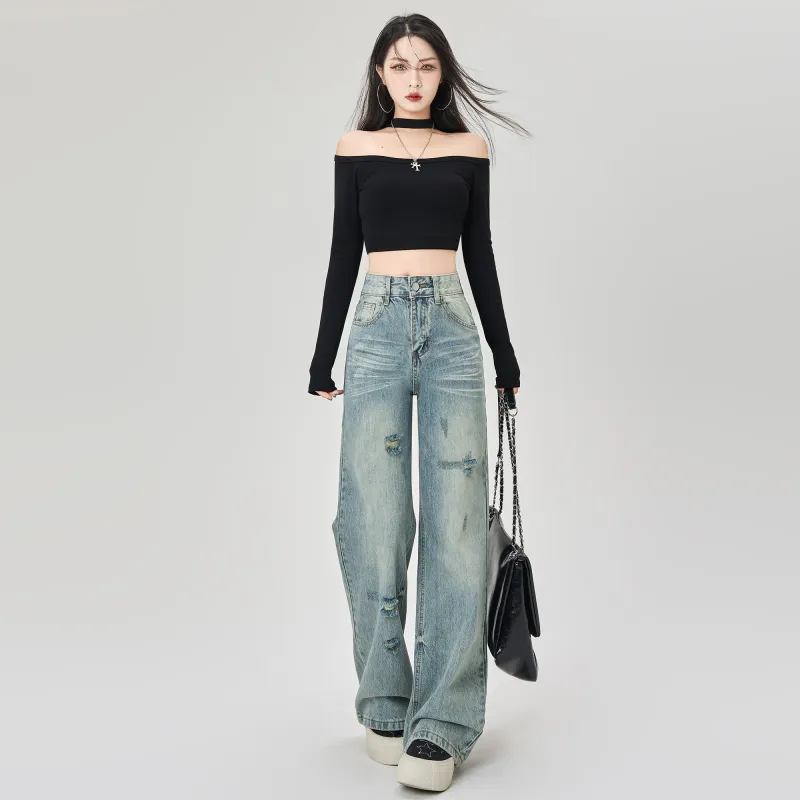 Puppytown Jeans Unisex Vintage Blue-1