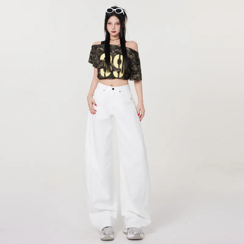 Puppytown Jeans Unisex White-1