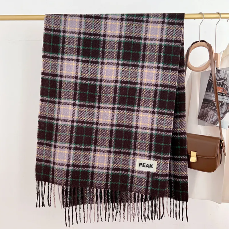 PEAK Knit Scarves Unisex-3