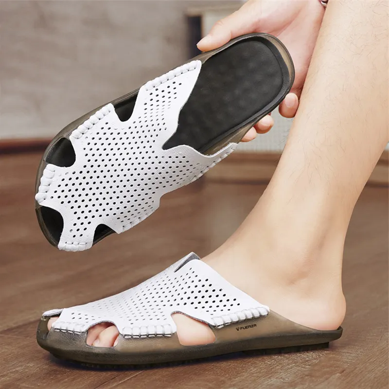 FUERZA Closed Toe Slippers Men-5