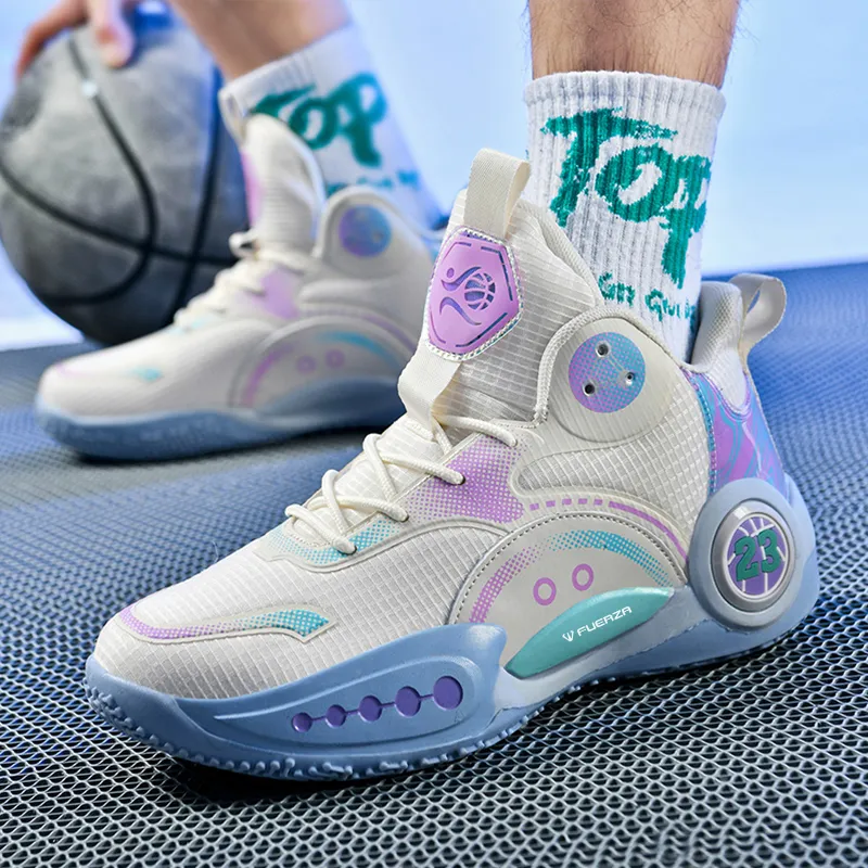 FUERZA Low Top Basketball Shoes Unisex-2