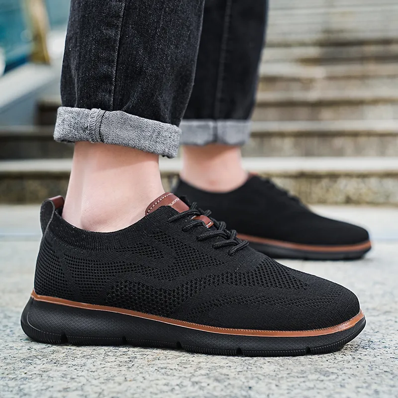 FUERZA Slip Resistant, Abrasion Resistant, Breathable, Quick Dry, Lightweight Low Top Casual Shoes Men's-4