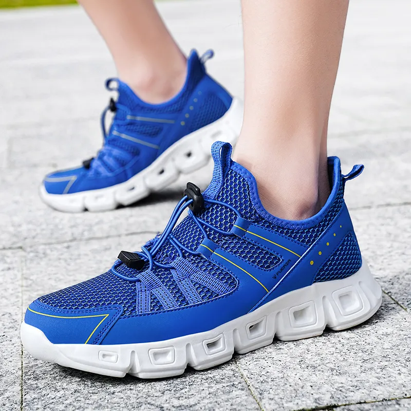 FUERZA Cushioning, Slip Resistant, Abrasion Resistant, Quick Dry, Lightweight Low Top Casual Shoes Men's-2