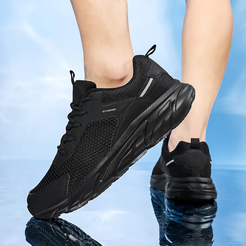 FUERZA Impact Resistant Quiet Low Top Running Shoes Men's-9