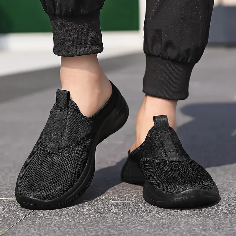 FUERZA Slip Resistant, Abrasion Resistant, Breathable, Quick Dry, Lightweight Low Top Casual Shoes Men's-4