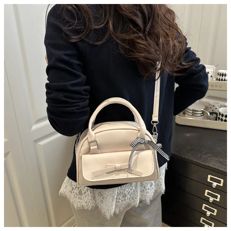 FCTOSSR PU Handbag Women's White/Pink/Blue/Black-4