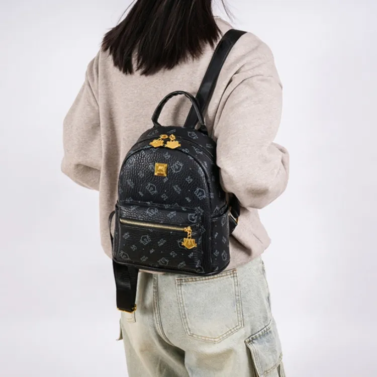 FCTOSSR PU Backpack Regular Women's Beige/Pink/Brown/Black-16