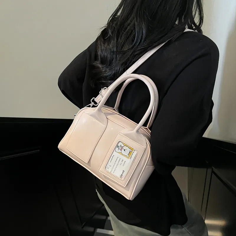 FCTOSSR PU Handbag Regular Women's White/Black/Pink/Blue-22
