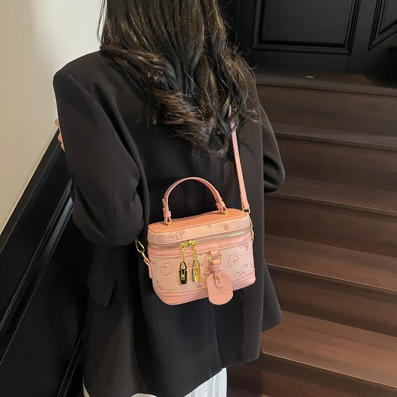 FCTOSSR PU Handbag Regular Women's Black/Brown/Pink-15