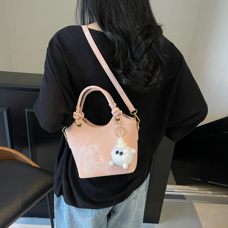 FCTOSSR PU Handbag Women's Silver/Black/Coffee/Beige/Pink-19