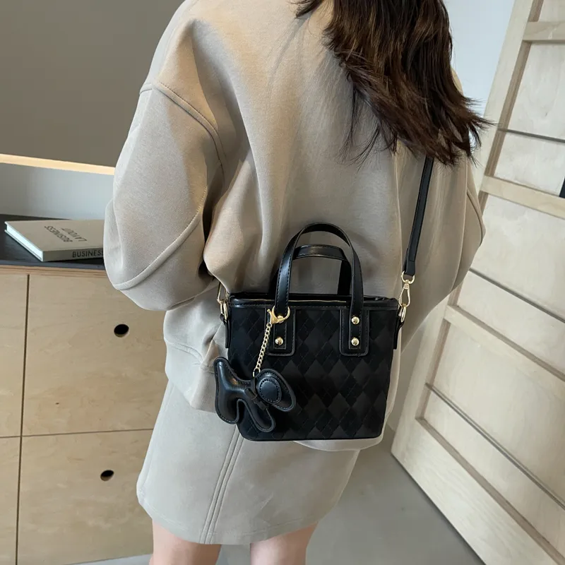FCTOSSR PU Handbag Regular Women's White/Black/Khaki/Pink-22