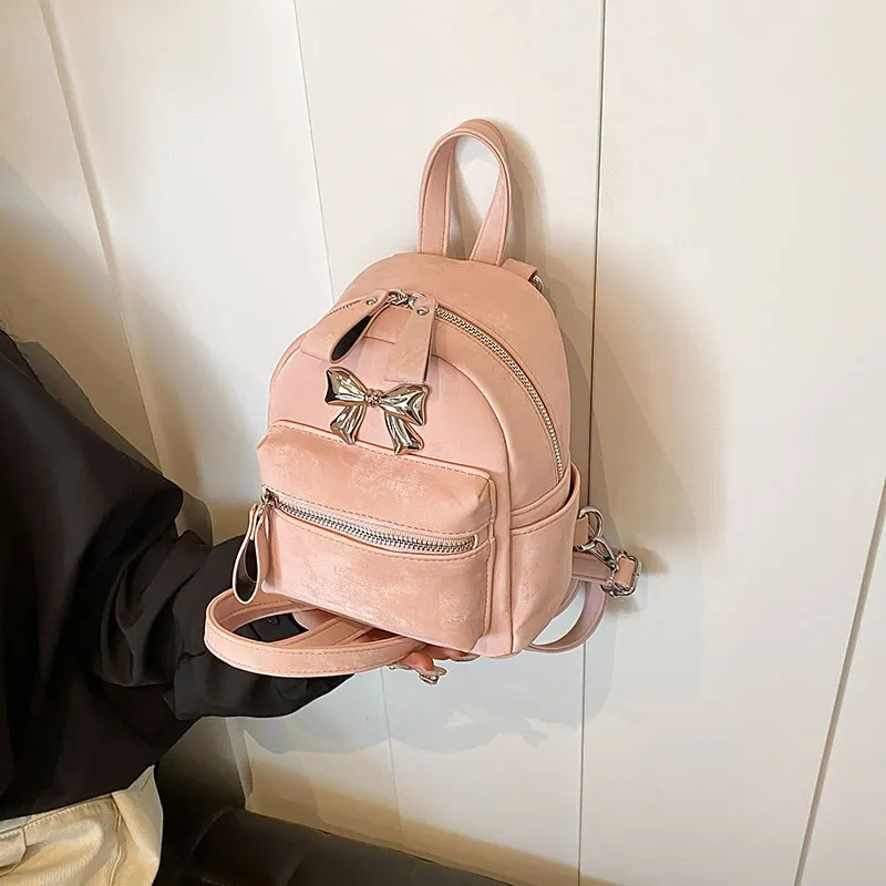 FCTOSSR PU Backpack Women's White/Silver/Black/Pink-21