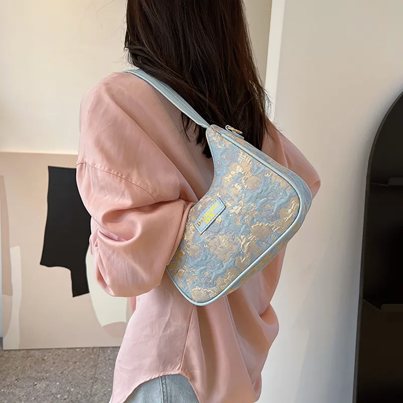 FCTOSSR PU Dumpling Bag Shoulder Bag Regular Women's Blue, Purple, Pink-13