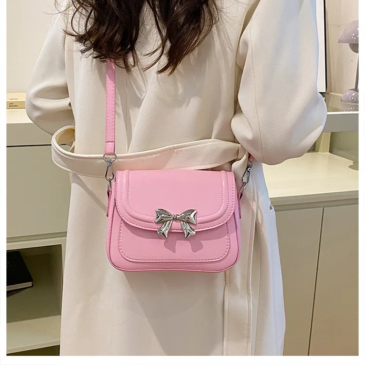 FCTOSSR PU Shoulder Bag, Crossbody Bag Regular Women's White/Silver/Black/Pink-14