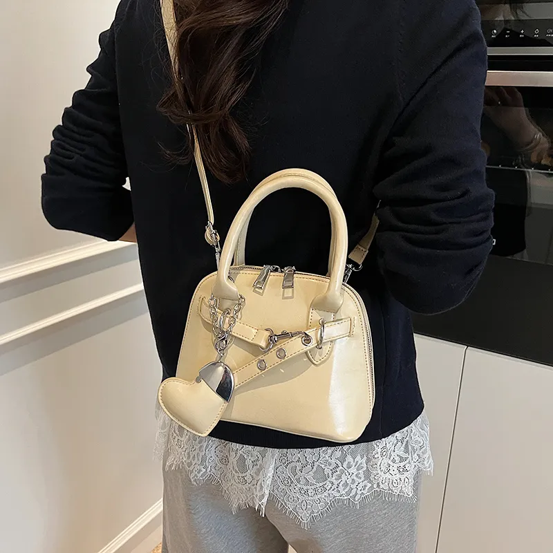 FCTOSSR PU Crossbody One Shoulder Handbag Women's White/Black/Yellow/Blue/Pink-14