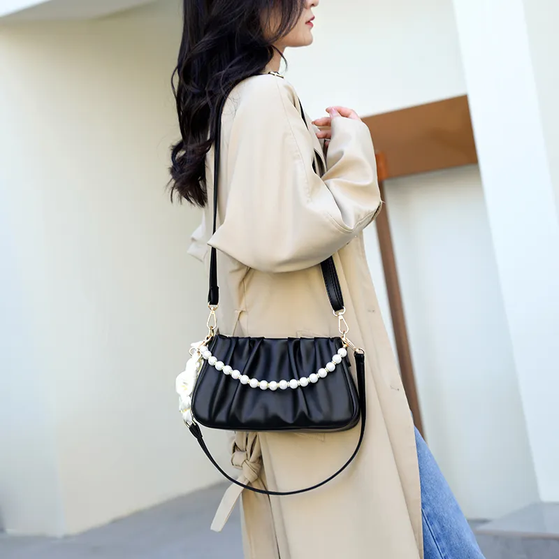 FCTOSSR PU One Shoulder Handbag, Crossbody Bag Regular Women's White//Ecru/Black/Yellow/Green/Coffee/Brown/Rose Red-14