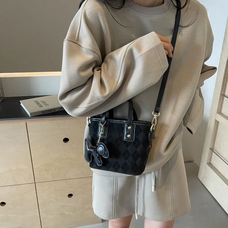 FCTOSSR PU Handbag Regular Women's White/Black/Khaki/Pink-19