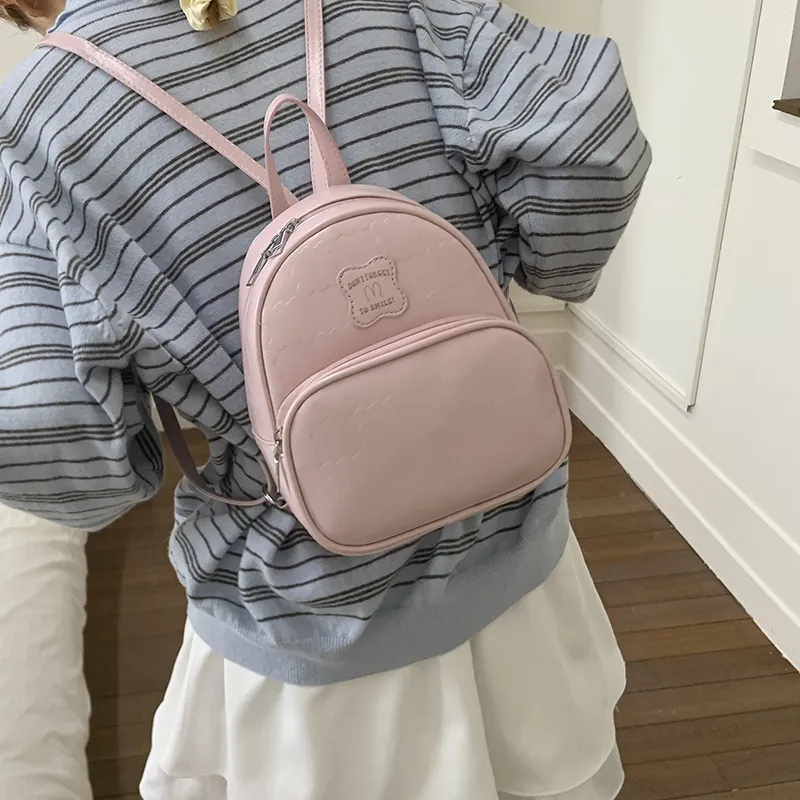 FCTOSSR PU Backpack Women's White/Black/Yellow/Blue/Pink-23